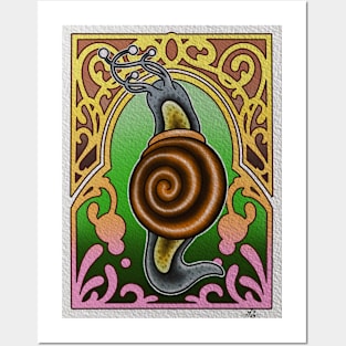 Snail Posters and Art